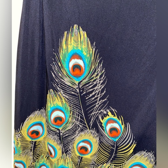 18. Madison Peacock Midi Dress - Picture 3 of 4